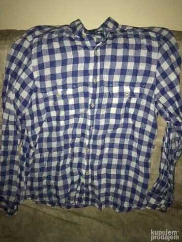 Košulja Na duge rukave, XL, Massimo Dutti, bоја - Šareno, Lan na lalafo.rs Košulja Na duge rukave, XL, Massimo Dutti, bоја - Šareno, Lan