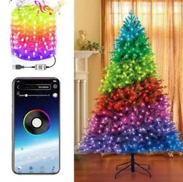Pametne Bluetooth LED Sijalice 20M – SMART Lampice za Jelku 🎄💡 na lalafo.rs — 2 Pametne Bluetooth LED Sijalice 20M – SMART Lampice za Jelku 🎄💡 — 2