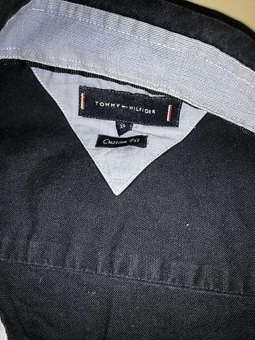 Original Tommy Hilfiger kosulja L 100% cotton Teget plava Ramena 50cm na lalafo.rs — 2 Original Tommy Hilfiger kosulja L 100% cotton Teget plava Ramena 50cm — 2