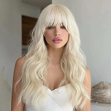 Perika sa šiškama – duge frizure u više boja - Stilovi: ravna ekstra na lalafo.rs — 6 Perika sa šiškama – duge frizure u više boja - Stilovi: ravna ekstra — 6