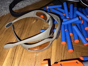 Dečije igračke puške i pištolji: NERF DART TAG puška sa štitnicima,naočarima i gomilom municije na lalafo.rs — 3 Dečije igračke puške i pištolji: NERF DART TAG puška sa štitnicima,naočarima i gomilom municije — 3