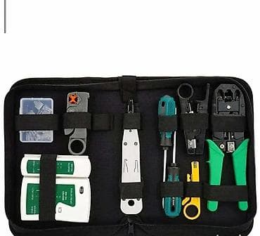 Set alata za mrežu LAN tester, krimp klješta RJ45. 3400din Set na lalafo.rs — 2 Set alata za mrežu LAN tester, krimp klješta RJ45. 3400din Set — 2