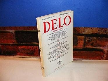 Delo januar februar 1986 mek povez dželatski poziv na lalafo.rs — 1 Delo januar februar 1986 mek povez dželatski poziv — 1