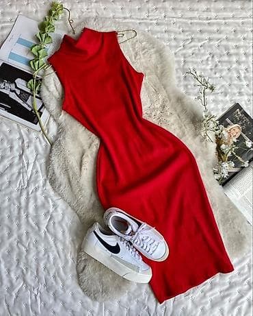 Haljina bez rukava ispod kolena na lalafo.rs Haljina bez rukava ispod kolena