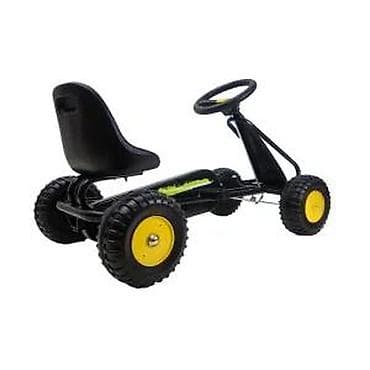 Dečije sportske igračke: Dečiji go-kart na pedale – crno/žuti - Pogon na pedale sa lancem na lalafo.rs — 8 Dečije sportske igračke: Dečiji go-kart na pedale – crno/žuti - Pogon na pedale sa lancem — 8