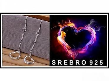Personal Items: Duge viseće minđuše – Srebro 925 - Materijal: sterling srebro 925 at lalafo.rs — 2 Personal Items: Duge viseće minđuše – Srebro 925 - Materijal: sterling srebro 925 — 2