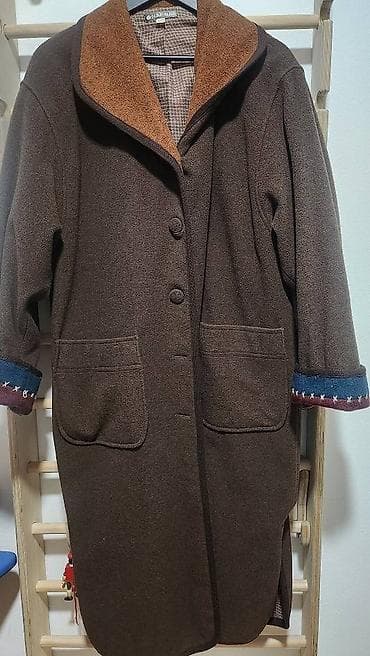 Kaput NAF NAF, uni veličine, od vune, lana poliamida, topao i mekan at lalafo.rs — 1 Kaput NAF NAF, uni veličine, od vune, lana poliamida, topao i mekan — 1