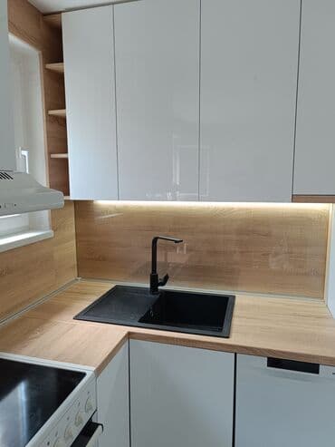 Kitchen furniture: Granitna sudopera 770x500. crna u kompletu sa slavinom kvadro at lalafo.rs — 1 Kitchen furniture: Granitna sudopera 770x500. crna u kompletu sa slavinom kvadro — 1