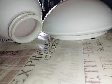 Staklene kupole/senila za rasvetu – 2 kom - Materijal: mlečno (opal) na lalafo.rs — 1 Staklene kupole/senila za rasvetu – 2 kom - Materijal: mlečno (opal) — 1