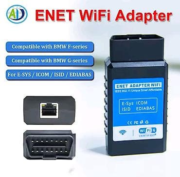 Transport: ENET WiFi OBD2 za BMW F/G Seriju BimmerCode/link, Bootmod3 za iOS i at lalafo.rs — 2 Transport: ENET WiFi OBD2 za BMW F/G Seriju BimmerCode/link, Bootmod3 za iOS i — 2