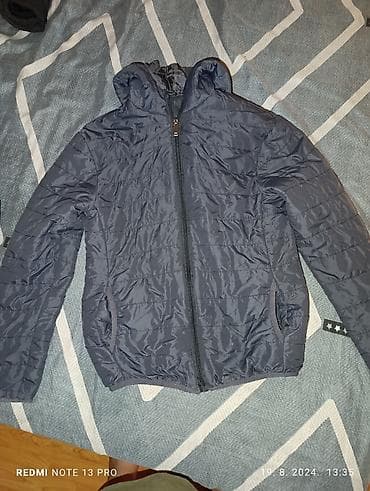 Dečije muške jaknice sa kapuljačom, plava ima postavu, u dobrom na lalafo.rs — 2 Dečije muške jaknice sa kapuljačom, plava ima postavu, u dobrom — 2