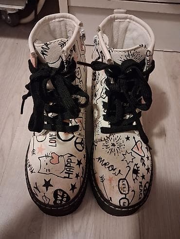 Dečje čizme sa pertlama i bočnim rajsferšlusom - Model: gležnjače sa na lalafo.rs — 2 Dečje čizme sa pertlama i bočnim rajsferšlusom - Model: gležnjače sa — 2