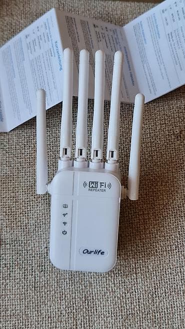 Wi‑Fi pojačivač signala Ourlife - Tip: bežični Wi‑Fi na lalafo.rs — 10 Wi‑Fi pojačivač signala Ourlife - Tip: bežični Wi‑Fi — 10