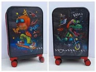 Backpacks, bags and suitcases: Dečji kofer na točkiće – motiv dinosaurusa na motoru - Tvrdo kućište at lalafo.rs — 6 Backpacks, bags and suitcases: Dečji kofer na točkiće – motiv dinosaurusa na motoru - Tvrdo kućište — 6