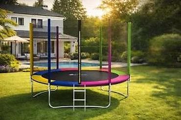 All for children's playground: Trampolina sa zaštitnom mrežom – prečnik 3,05 m - Šarena obodna at lalafo.rs — 8 All for children's playground: Trampolina sa zaštitnom mrežom – prečnik 3,05 m - Šarena obodna — 8