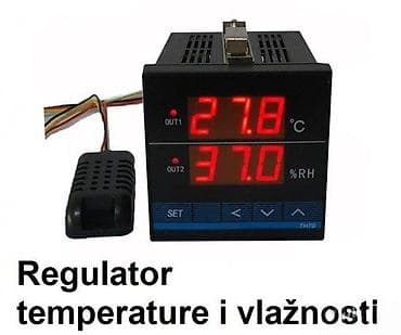 Humidity Meters: Digitalni regulator temperature i vlažnosti TH70 - Dvokanalni at lalafo.rs — 1 Humidity Meters: Digitalni regulator temperature i vlažnosti TH70 - Dvokanalni — 1