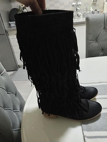 High boots, 37, color - Black at lalafo.rs — 3 High boots, 37, color - Black — 3