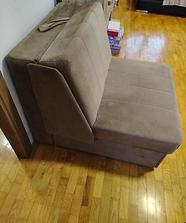 Fotelja/sofa na razvlačenje – kompaktni jednosed sa zicanim jezgrom na lalafo.rs — 2 Fotelja/sofa na razvlačenje – kompaktni jednosed sa zicanim jezgrom — 2