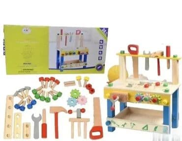 Dečije radionice i alati: 🔨 Drveni Set za Igru - Radionica sa Alatom Ovaj drveni set za igru sa na lalafo.rs — 1 Dečije radionice i alati: 🔨 Drveni Set za Igru - Radionica sa Alatom Ovaj drveni set za igru sa — 1