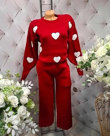 pantalone gina benotti: Dvodijelni ženski pleteni komplet – duks i pantalone širokih nogavica na lalafo.rs — 4 pantalone gina benotti: Dvodijelni ženski pleteni komplet – duks i pantalone širokih nogavica — 4