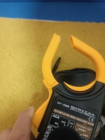 Digitalne strujne klešta/multimetar DT-266 Opis: - Digitalni clamp na lalafo.rs — 5 Digitalne strujne klešta/multimetar DT-266 Opis: - Digitalni clamp — 5