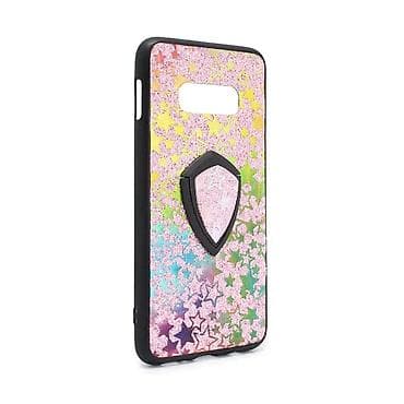 Maska za telefon Colorful Star za Samsung G970 S10e sa držačem, roze na lalafo.rs — 1 Maska za telefon Colorful Star za Samsung G970 S10e sa držačem, roze — 1