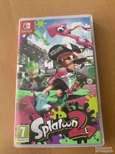Prodajem original igricu za Nintendo Switch konzolu - SPLATOON 2. Igra at lalafo.rs Prodajem original igricu za Nintendo Switch konzolu - SPLATOON 2. Igra