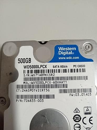 Western Digital WD Blue 2.5" hard disk Tiho radi, necujan - Model na lalafo.rs — 2 Western Digital WD Blue 2.5" hard disk Tiho radi, necujan - Model — 2