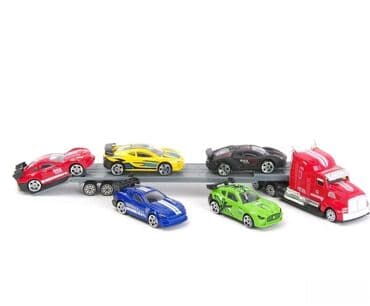 Toy Cars: Kamion Transporter sa 5 metalnih autića 🚛🚗 Kamion koji prenosi at lalafo.rs — 2 Toy Cars: Kamion Transporter sa 5 metalnih autića 🚛🚗 Kamion koji prenosi — 2