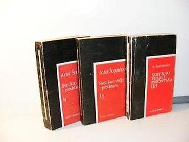 SVET KAO VOLJA I PREDSTAVA Artur ŠopenhauerI/1 I/2 i II/1 Artur na lalafo.rs SVET KAO VOLJA I PREDSTAVA Artur ŠopenhauerI/1 I/2 i II/1 Artur