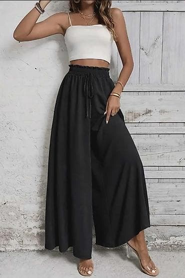 bermude teksas br: Ženske široke pantalone sa visokim strukom Od S do 4XL - Kroj: veoma na lalafo.rs — 6 bermude teksas br: Ženske široke pantalone sa visokim strukom Od S do 4XL - Kroj: veoma — 6