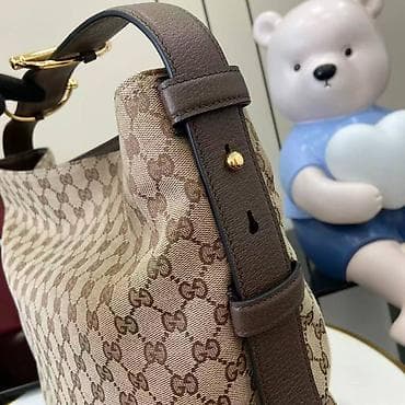 Torba – monogram platno sa kožnim detaljima - Model: velika na lalafo.rs — 2 Torba – monogram platno sa kožnim detaljima - Model: velika — 2