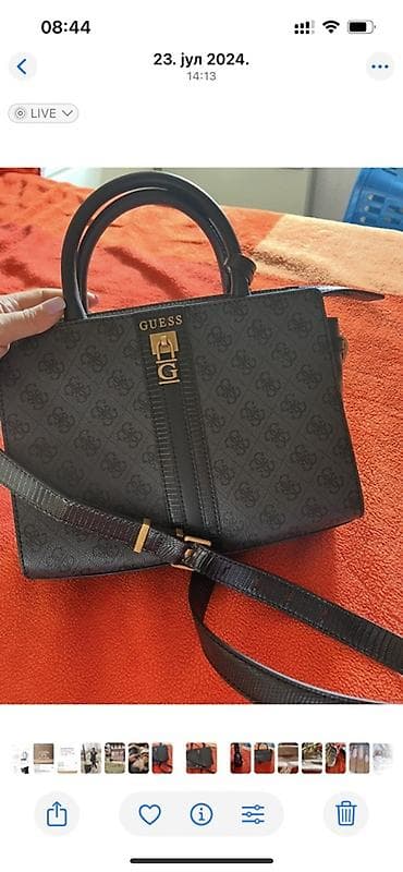 zenske original guess: GUESS ženska torba – crna monogram crossbody/ručna torba - Model sa na lalafo.rs — 1 zenske original guess: GUESS ženska torba – crna monogram crossbody/ručna torba - Model sa — 1