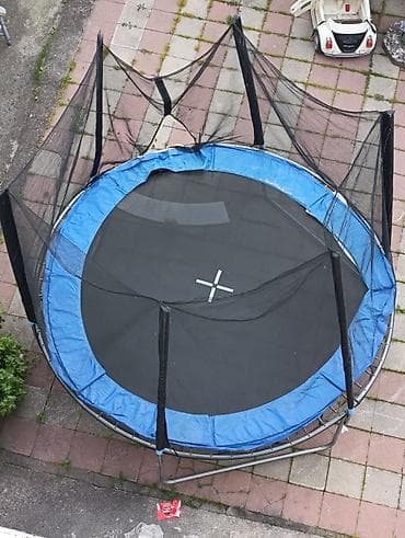Rundаska baštenska trampoline sa zaštitnom mrežom - Prečnik na lalafo.rs Rundаska baštenska trampoline sa zaštitnom mrežom - Prečnik