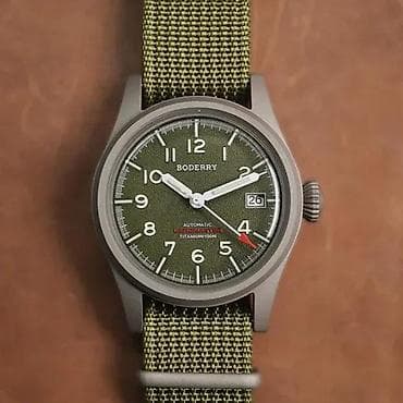 AKCIJA - Boderry Landmaster A14T - 38mm - Zelena - Titanium na lalafo.rs — 6 AKCIJA - Boderry Landmaster A14T - 38mm - Zelena - Titanium — 6