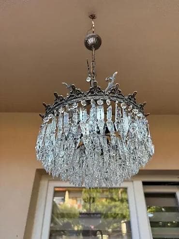 Stilske lampe: Stari kristalni luster - ODLIČNO STANJE U odličnom stanju 💎 Kao na na lalafo.rs — 4 Stilske lampe: Stari kristalni luster - ODLIČNO STANJE U odličnom stanju 💎 Kao na — 4