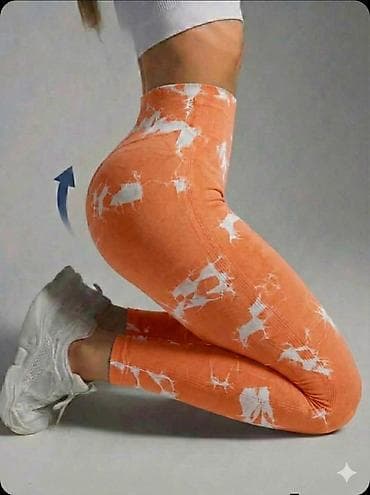 Ženske sportske helanke – tie-dye efekat, visok struk, push-up kroj 3 at lalafo.rs — 3 Ženske sportske helanke – tie-dye efekat, visok struk, push-up kroj 3 — 3