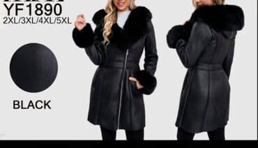 Ženska zimska jakna/kabanica – model YF1890 - Boja: crna - na lalafo.rs Ženska zimska jakna/kabanica – model YF1890 - Boja: crna -