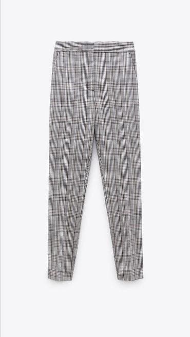 pantalone butiku ali: Ženske cigareta pantalone sa kariranim dezenom - Kroj: uske nogavice na lalafo.rs — 2 pantalone butiku ali: Ženske cigareta pantalone sa kariranim dezenom - Kroj: uske nogavice — 2