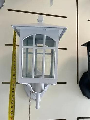 pantalone butiku ali: MEGGA, ANKEA SPOLJNA L. 1R BELA E27, 013367 Materijal: Metal+Staklo na lalafo.rs — 2 pantalone butiku ali: MEGGA, ANKEA SPOLJNA L. 1R BELA E27, 013367 Materijal: Metal+Staklo — 2