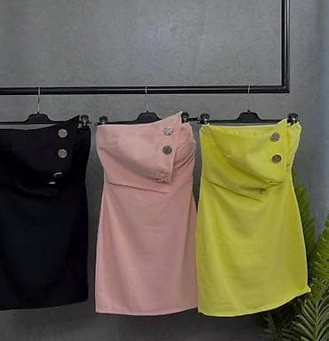 💫Ženska mini haljina bez bretela sa asimetričnim preklopom i na lalafo.rs — 4 💫Ženska mini haljina bez bretela sa asimetričnim preklopom i — 4