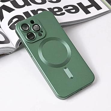 Maska Magsafe Chrome za iPhone 13 Pro 6.1 zelena. Kataloški broj na lalafo.rs — 1 Maska Magsafe Chrome za iPhone 13 Pro 6.1 zelena. Kataloški broj — 1