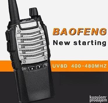 Baofeng radio stanica model UV8D - 1 kom Baofeng UV8D radio stanica na lalafo.rs — 5 Baofeng radio stanica model UV8D - 1 kom Baofeng UV8D radio stanica — 5