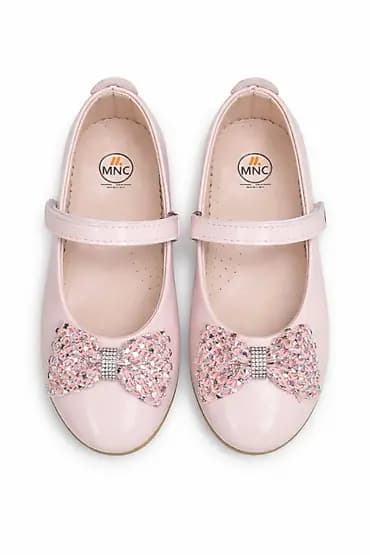 Dečije baletanke MNC – svetloružičaste - Elegantne baletanke za