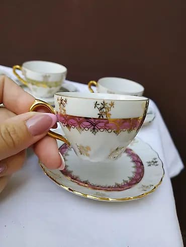 Porcelanski servis šoljica za kafu/espresso – PM Germany - Materijal