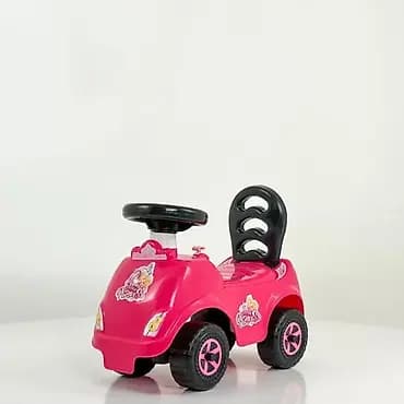 Guralica/održač za decu – ružičasti ride-on auto - Atraktivan dizajn