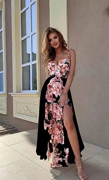 Totalnaaa rasprodajaaaa Haljina sa cvetnim printom 2600 din Xs/s Uvoz