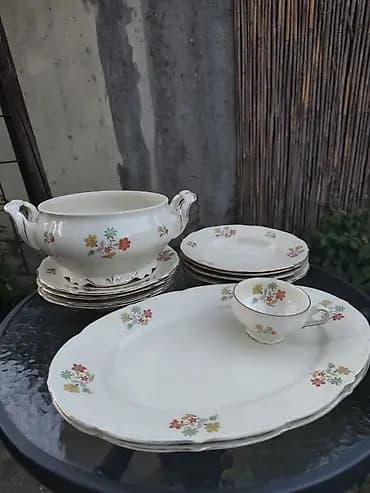Prelep vintage servis od porcelana 12 delova – Winterling Bavaria