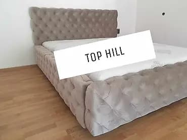 Tapacirani bračni krevet – luksuzni Chesterfield stil Francuski lezaj