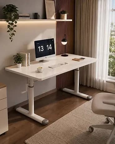 Ergonomski radni sto sa ručnim podešavanjem visine - Moderan